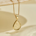 Libyan Desert Glass Gold Necklace | Transformation | Abundance | Joy