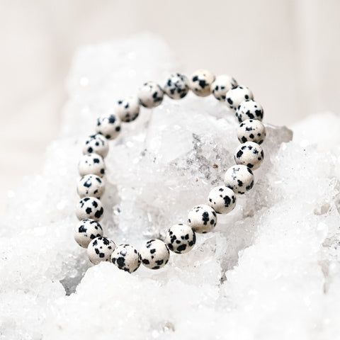 Dalmatian Jasper Bracelet | Inner Child | Negativity | Harmony