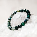 Moss Agate Bracelet | Grounding | Immune system | Healing