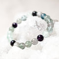 Rainbow Fluorite Bracelet | Clarity | Overthinking | Awareness