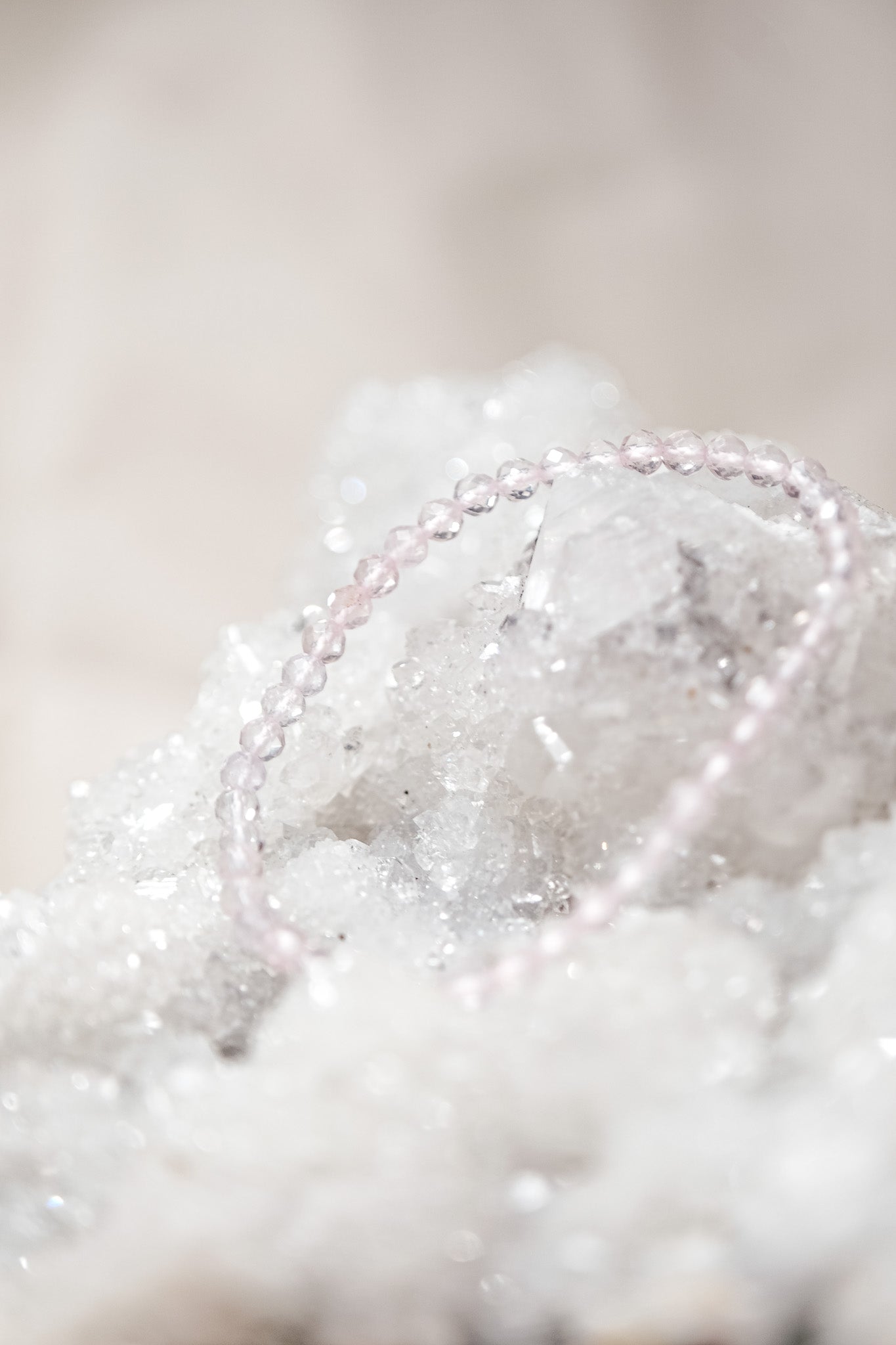 Rose Quartz Faceted Bracelet | Love | Self worth | Healing