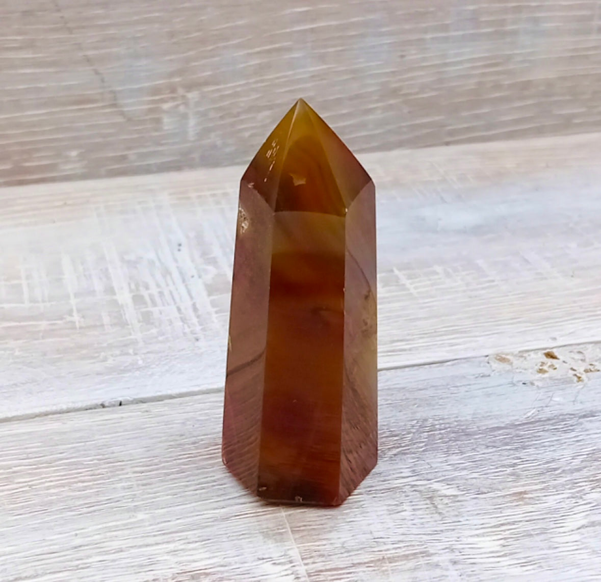 Carnelian Generator Tower Point "The CONFIDENCE crystal"