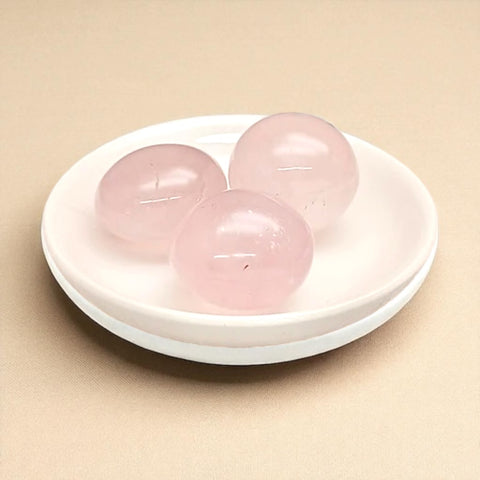 Madagascan Rose Quartz Tumble Stone | Love | Self-worth | Healing
