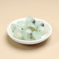 Prehnite Tumble Stone | Spiritual growth | Transformation | Fear removal