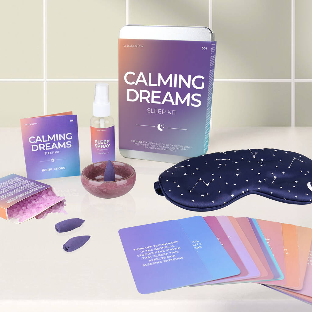 'CALMING DREAMS' Wellness Kit (Sleep support)