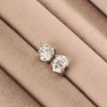 'The Stone of Attunement' HIGH GRADE Herkimer Diamond Studs Sterling Silver