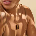 The 'Thea' Tigers Eye Gold Necklace | Bravery | Confidence | Grounding