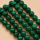 awaken crystal malachite bead bracelet 8mm